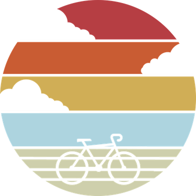 Retro Bicycle Sunset Vintage Tank Top