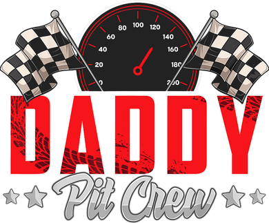 Race Car Birthday Party Racing Family Daddy Pit Crew T-Shirt