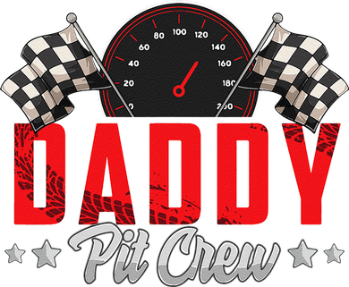 Race Car Birthday Party Racing Family Daddy Pit Crew Doggie Tank