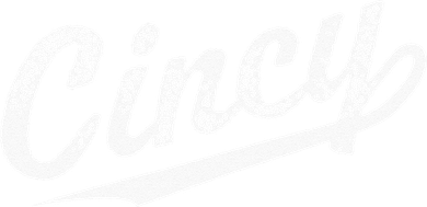 Retro Cincy Cincinnati Ohio Vintage Cursive Script Throwback Doddie Hoodie