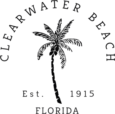 Retro Cool Clearwater Beach Original Florida Beaches Coaster