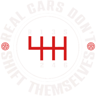 Real Cars Don't Shift Themselves Funny Auto Racing Mechanic  Button