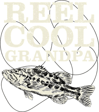 Reel Cool Grandpa Fly Fishing Walleye Fishing Pole Grandpa Women's Long Sleeve Shirt