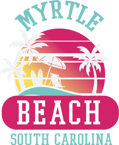Retro Cool Myrtle Beach Sc Beaches Gift Doggie Tank