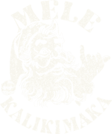 Retro Christmas Mele Kalikimaka Santa Claus Shaka Hawaii Toddler Sweatshirt