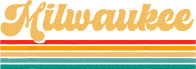 Retro City Of Milwaukee Button