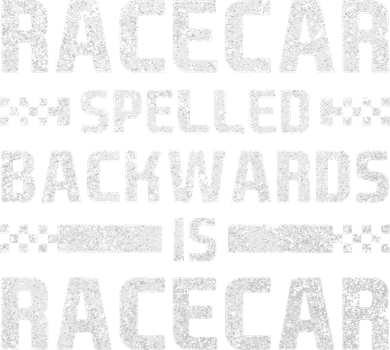 Race Cars Racecar Spelled Backwards Race Car Racing Apparel Toddler Hoodie