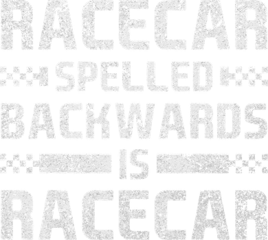 Race Cars Racecar Spelled Backwards Race Car Racing Apparel Toddler Hoodie