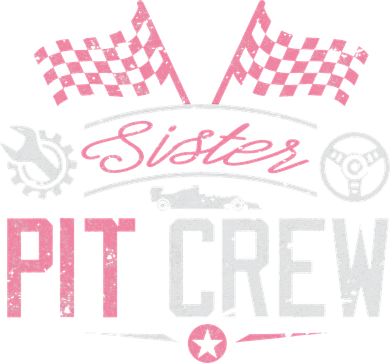 Racing Car Sister Racer Sister Pit Crew  Toddler T-Shirt