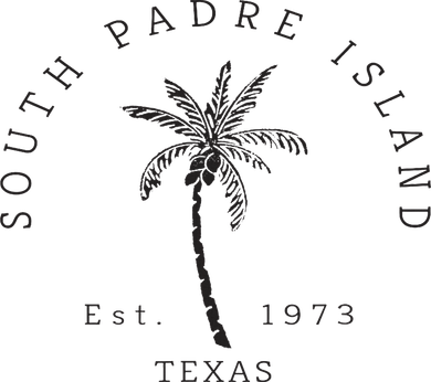 Retro Cool South Padre Island Original Texas Beach Palm Tree Doggie Tank