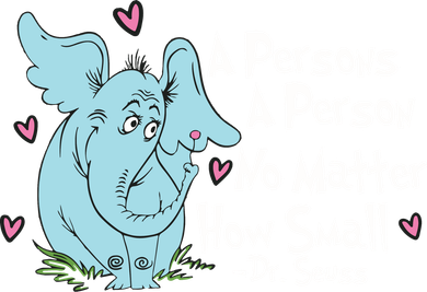 Reading Day A Persons A Person No Matter How Small Funny Teacher Women's Sweatshirt