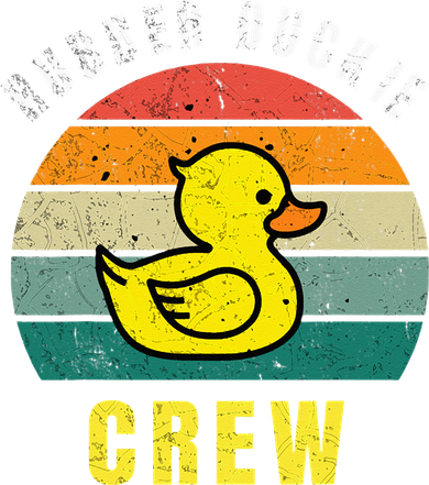 Rubber Duckie Crew Funny Rubber Duck Visor