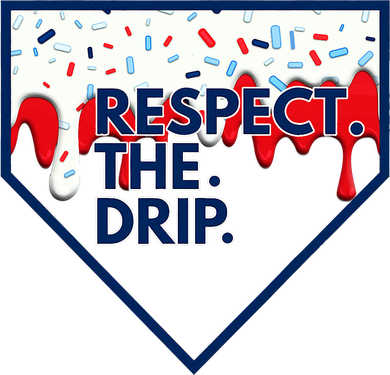 Respect Drip For Ice Cream Spinkle Coaster