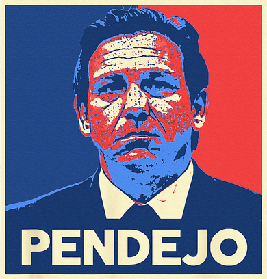 Ron DeSantis Florida Governor Pendejo Anti Desantis Mousepad