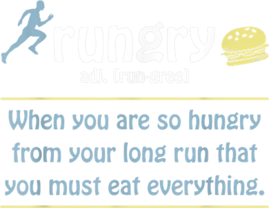 Rungry Definition Funny Runner Marathon Quote Love Running Coaster