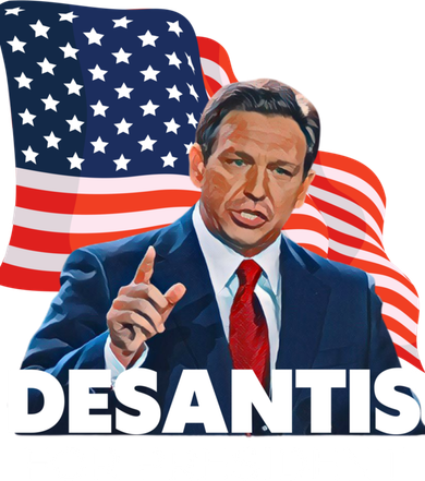 Ron DeSantis For President 2024 Election Proud Republican Mousepad
