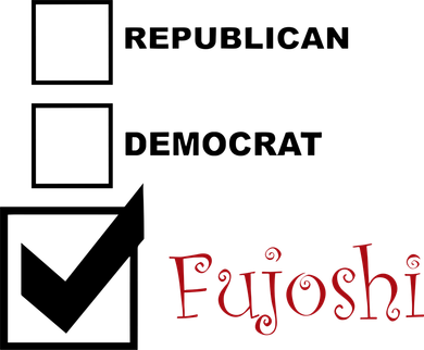 Republican Democrat Fujoshi Golf Towel