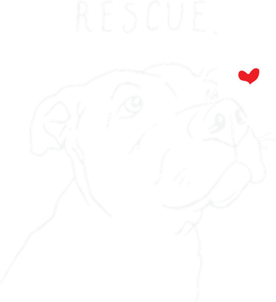 Rescue Dog Pitbull Drawing Rescue Mom Kids Long Sleeve Shirt