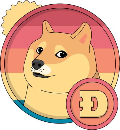 Retro DogeCoin Doggie Tank