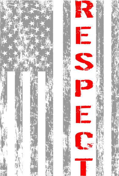 Respect Flag Of America Baby Bodysuit