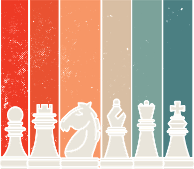 Retro Chess Hooded Wearable Blanket