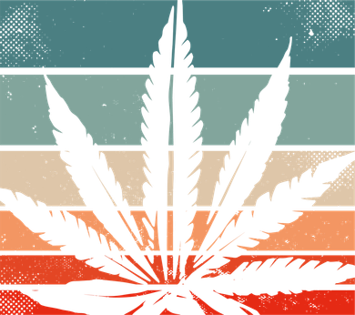 Retro Cannabis Kids T-Shirt