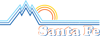 Santa Fe New Mexico Retro Logo Women's T-Shirt