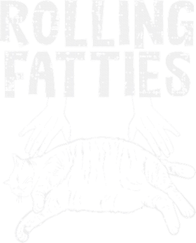 Rolling Fatties Cat Funny Fat Kitten Toddler Hoodie
