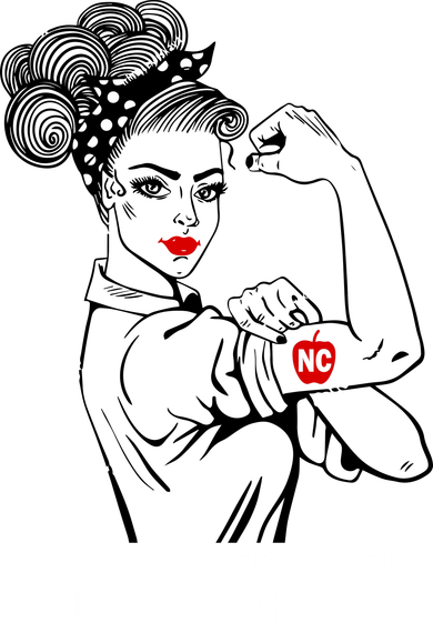 North Carolina NC Red For Ed Strong T-Shirt