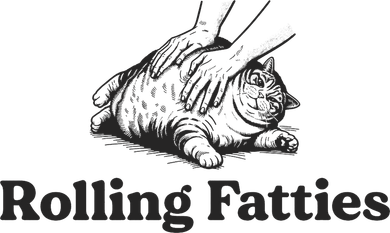 Rolling Fatties Funny Cat Lover Toddler Hoodie