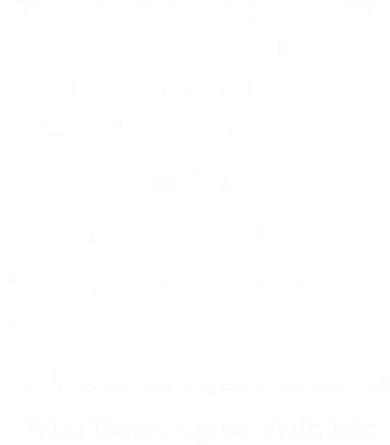 I Resist. I Will Fight. The Resistance Anti Trump Backpack