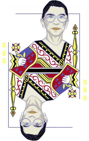 RBG Queen R.B.G. Ruther Bader Ginsburg  Kids Sweatshirt
