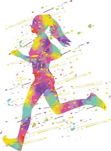 Running Girl Coaster