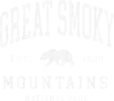 Retro Great Smoky Mountains National Park Hiking Tote Bag