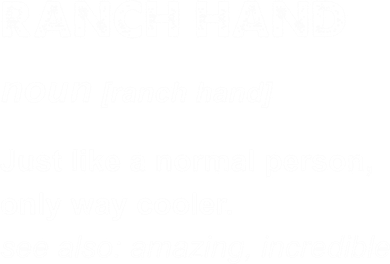 Ranch Hand Gift Backpack