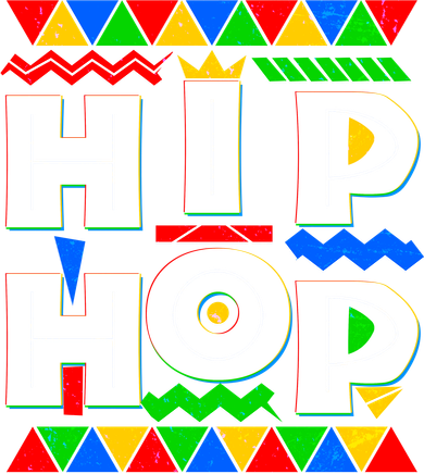 Retro 90's Hip Hop Toddler Long Sleeve