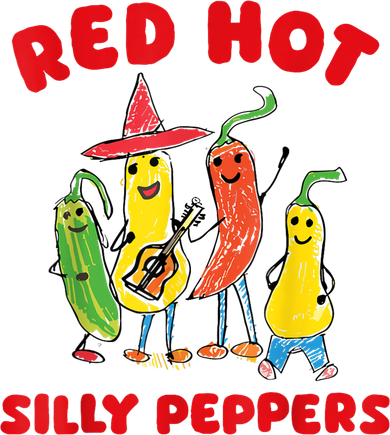 Red Hot Silly Peppers Women's Sweatshirt