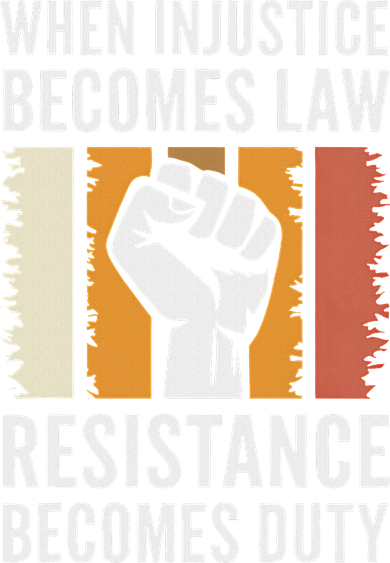 Resistance Is Duty Protest Quote Apparel Activist Gift Hoodie