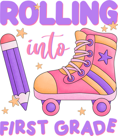 Rolling Into First Grade Cute Hat