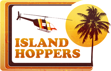 Retro Island Hoppers  Coaster