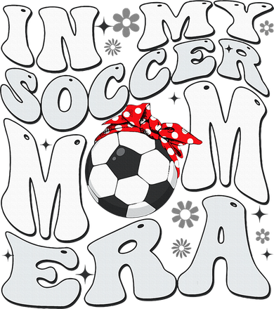 Retro In My Soccer Mom Era Mama Toddler Hoodie