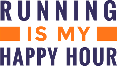 Running Is My Happy Hour Tank Top