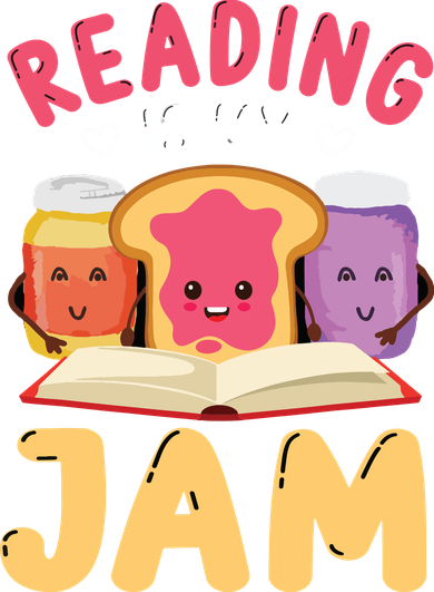 Reading Is My Jam Funny I Love To Read Books Gift Women's Dry Zone Grid Polo