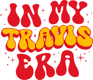Retro In My Travis Era Kids Long Sleeve Shirt