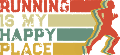 Running Is My Happy Place I Love To Run Runners Gifts Coffee Mug