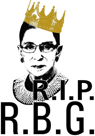 RIP RBG Ruth Bader Ginsburg Baby Bodysuit