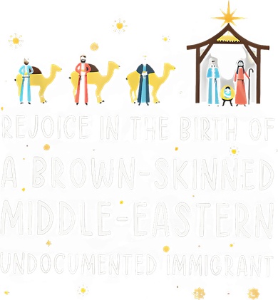 Rejoice In The Birth Of A Brown Skinned Middle Eastern Sweatshirt