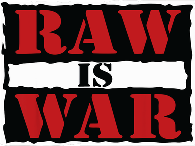 Raw Is War Pro Wrestling Famous Vintage 90s Art Baby Bodysuit
