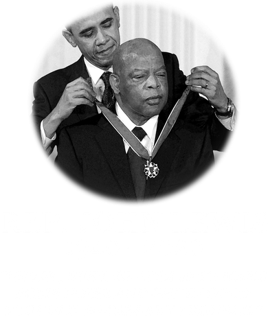 John Lewis Medal Of Freedom RIP 1940-2020 Baby Bodysuit