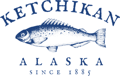 Retro Ketchikan Alaska Fishing Toddler Hoodie